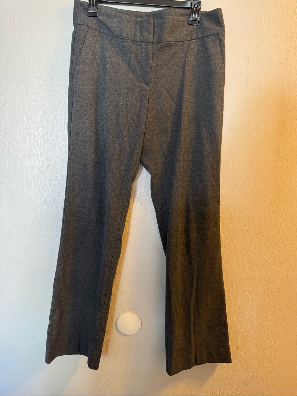 Ann Taylor Factory Dark Charcoal Gray Knit Top